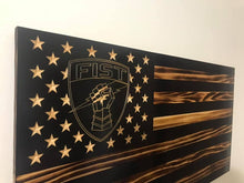 Load image into Gallery viewer, 13F FIST Wooden Flag