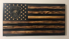 Load image into Gallery viewer, Customizable, Made to Order, Rustic, Handcrafted, Wooden Flags. You select the Union type.