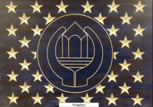 Load image into Gallery viewer, Customizable, Made to Order, Rustic, Handcrafted, Wooden Flags. You select the Union type.