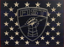 Load image into Gallery viewer, 13F FIST Wooden Flag