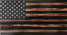 Load image into Gallery viewer, Custom Shotgun Shell Wooden Flag - Subdued
