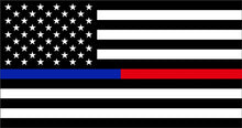Load image into Gallery viewer, Made to Order Thin Line Flags (Blue, Red, Gray, etc...)