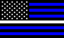 Load image into Gallery viewer, Made to Order Thin Line Flags (Blue, Red, Gray, etc...)